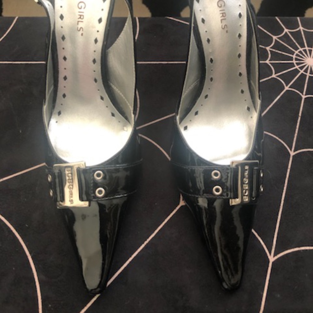 BCB Shiny Black Shoes